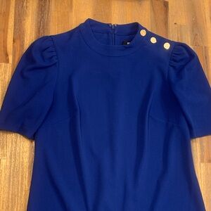 DKNY bold royal blue dress. Size 10.